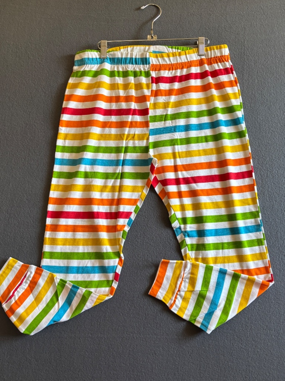 Sesame Street Vintage Character Rainbow 2 Piece Pajama Set Size XL - Picture 5 of 14